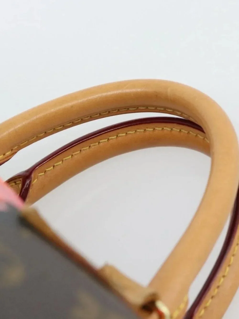 LOUIS VUITTON Monogram Rose Speedy 30 Hand Bag Orange Pink M48610 Auth ka4783SAV